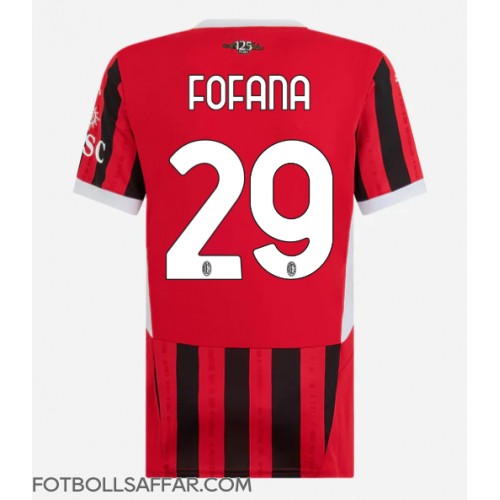 AC Milan Youssouf Fofana #29 Hemmatröja Dam 2024-25 Kortärmad